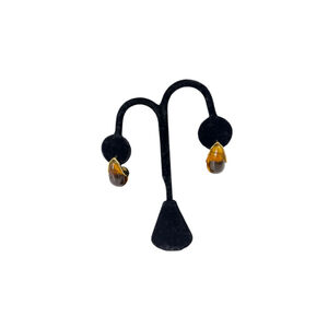 Women's Unbranded Brown Gold Teardrop Earrings One Size